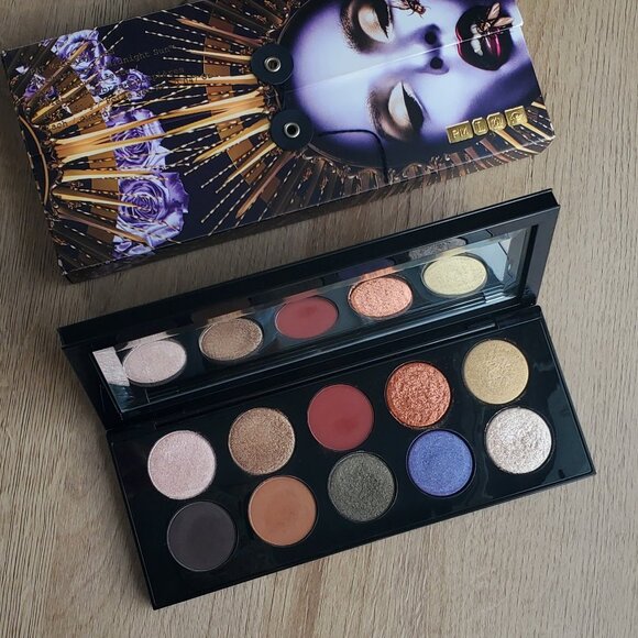 Pat McGrath Other - Pat McGrath Mothership VI Midnight Sun eyeshadow palette - swatched, with box